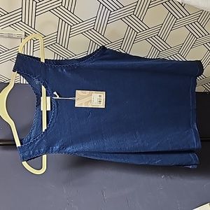 Wrap London linen blouse nwt